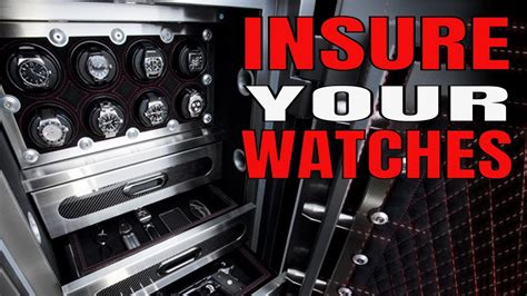 how to insure a watch